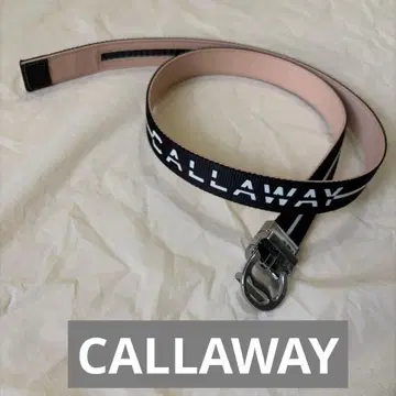 CALLAWAY 골프 블랙 벨트