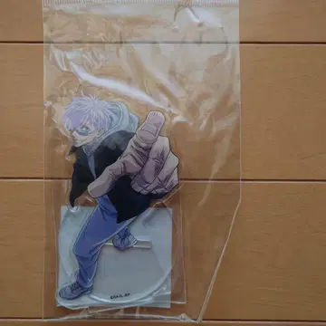 애니메이션 주술회전 아크릴 스탠드 해변 고죠 사토루