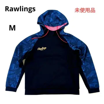 롤링스 (Rawlings) 후드티 M 네이비 x 블루 미사용품