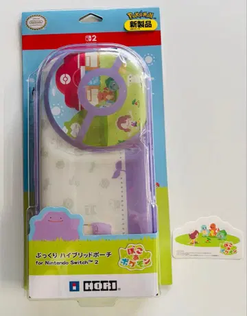 포코 아 포켓몬 Switch2 통통 하이브리드 파우치 씰 포함