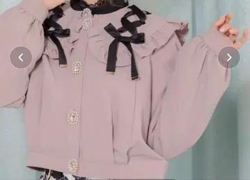 사유 있음 (상세 필수 확인) [ROJITA] 레이스업 빅칼라 블루종