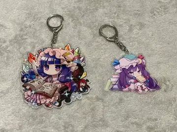 동방Project 파츄리 노렛지 아크릴 키링 2개