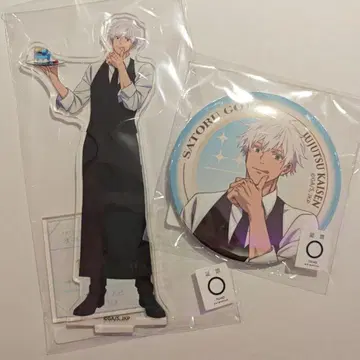 주술회전 스위츠 파라다이스 아크릴 스탠드 캔뱃지 고죠 사토루 2