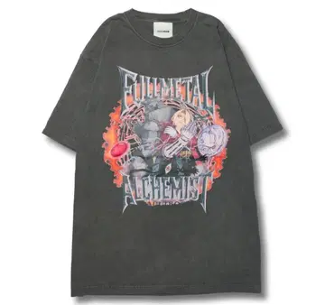 XL 사이즈 vaultroom 강철의 연금술사 T셔츠