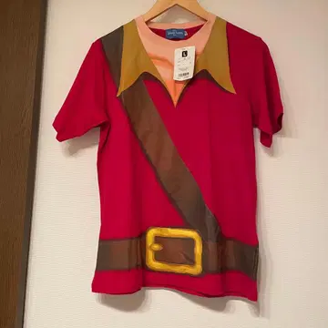 가스통풍 T셔츠 미녀와 야수 디즈니 코스프레 반팔 L 택 포함 새상품