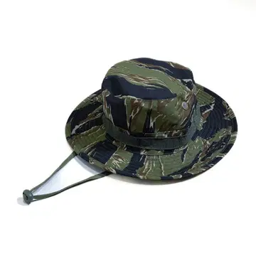 새상품 미군 타입 타이거 카모플라쥬 부니햇 버킷햇
