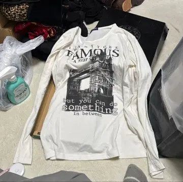 00s 헤이세이 갸루 프린트 T셔츠 fuga lgb kmrii