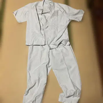 그레이 반팔 셋업