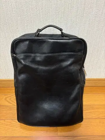SEEKER / oil leather backpack (black)