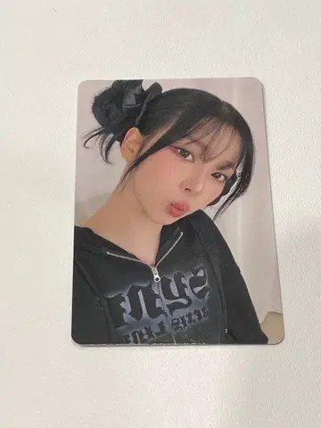 aespa 에스파 카리나 6000엔 회장 한정판 혜택 트레이딩 카드