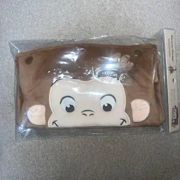 호기심 많은 조지 클로즈업 티슈 커버