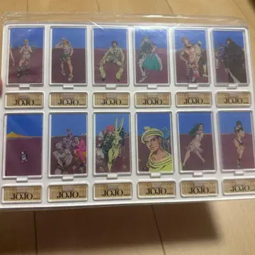 죠죠의 기묘한 모험 죠죠전 원화전 아크릴 디오라마 아크릴 스탠드