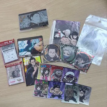 주술회전 게토 스구루 귀걸이 수지 논홀 귀걸이 덤 포함