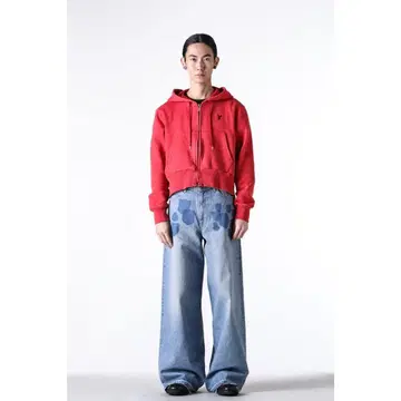 MASU BOYS Zip-Up Hoodie ( Red ) size48