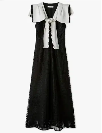 SNIDEL(스나이델) 세일러 스카프 원피스