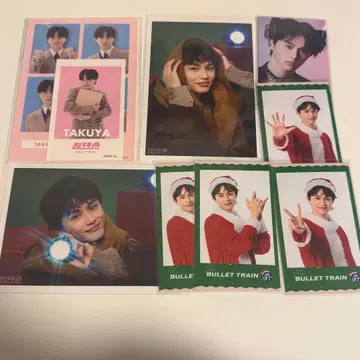 초특급 타쿠야 미니 사진 브로마이드 트레이딩 카드 세트