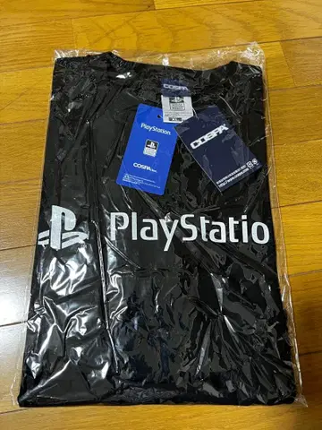플레이스테이션 2 T셔츠 블랙 XL 미사용품