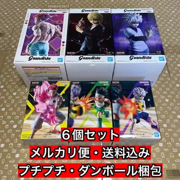 HUNTER x HUNTER 피규어 6개 세트 곤 키루아 히소카 크라피카