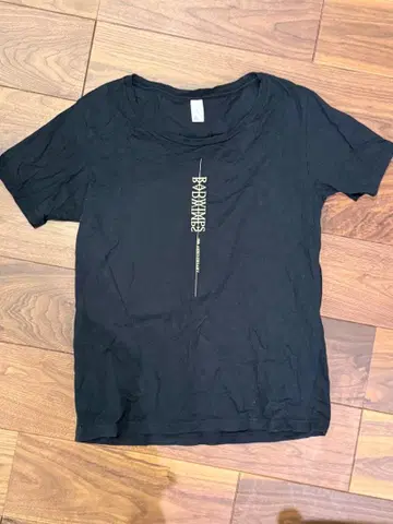 RADWIMPS 래드 블랙 T셔츠 로고 디자인