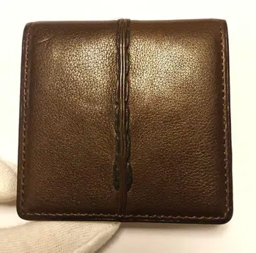 CYPRIS 남성용 다크 브라운 동전 지갑