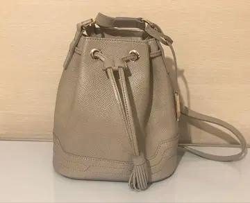 [새상품급] CYPRIS 키프리스 복조리 숄더백 아레나리아 L 토프 가죽