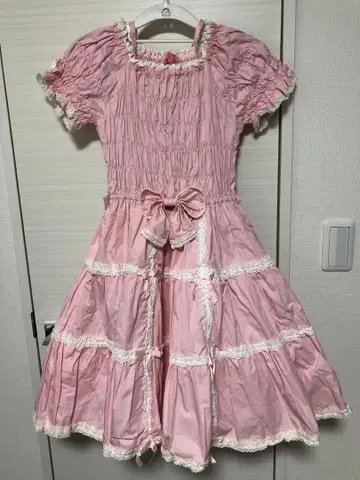 Angelic Pretty / 셔링 프린세스 원피스