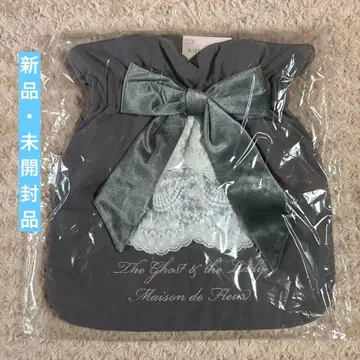 극단 사계절 고스트&레이디 메종 드 플뢰르 리본 토트백 그레이 미개봉
