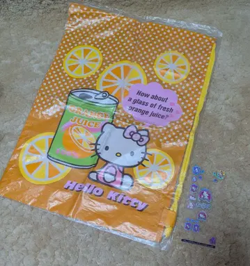 헬로키티 챠미키티 홀로그램 씰 & 원숄더 냅색