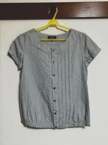 A.P.C. 스트라이프 반팔 셔츠 34