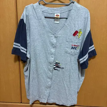 루니 툰즈 야구 저지 실베스터 워너 브라더스