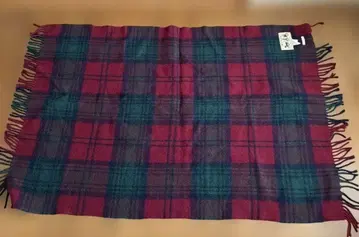 스코틀랜드제 [ WILSON ] 타탄 체크 울 스톨 빈티지