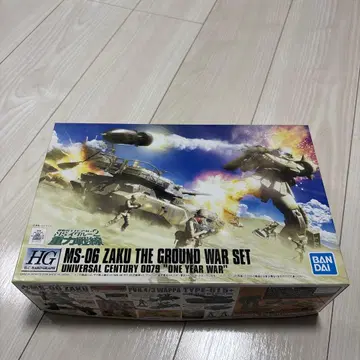 HG MS-06 자쿠 지상전 세트 기동전사 건담 MS IGLOO2