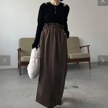 CAPRICIEUX LE'MAGE 벨로아 도킹 원피스