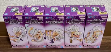 원피스 월드 콜렉터블 루피 기어5 SPECIAL 5체 세트