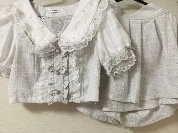 노에미 아가씨 펄 세일러 셋업 반팔 셋업 양산형 지뢰계