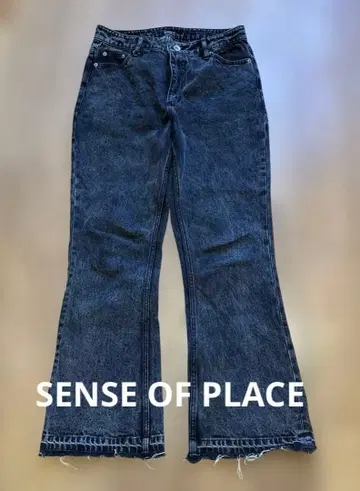 SENSE OF PLACE 센스 오브 플레이스 데님 팬츠 컷오프
