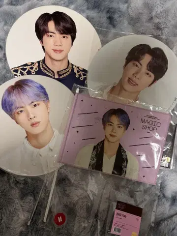 BTS 진 플래그 부채 묶음 판매