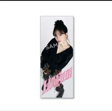 슬로건 타월 카리나 aespa 돔 투어 2026