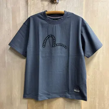 EVISU 에비수 에비수 T셔츠 스터드 갈매기 프린트 M