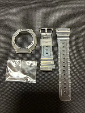 G-SHOCK 클리어 베젤 벨트 세트