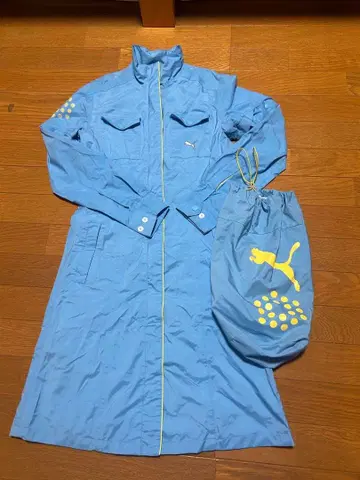 골프 2way 레인코트 S 수납 봉투 포함 푸마