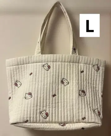 헬로키티 이불 토트백 L 사이즈 화이트