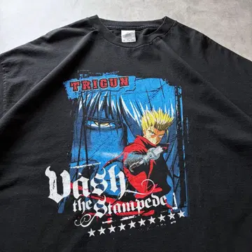 [ 2XL ] TRIGUN 트라이건 애니메이션 T셔츠 00s 빈티지