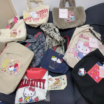 헬로키티 토트백 세트 레어 포함