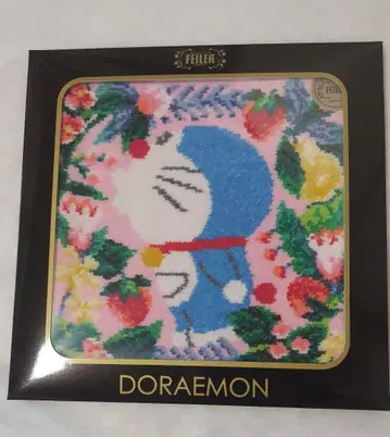 페이러 x 도라에몽 콜라보 셔닐 직조 손수건 새상품 미개봉