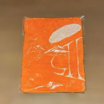 Vaundy 타월 'SILENCE' 바운디 Glitter 타월 오렌지