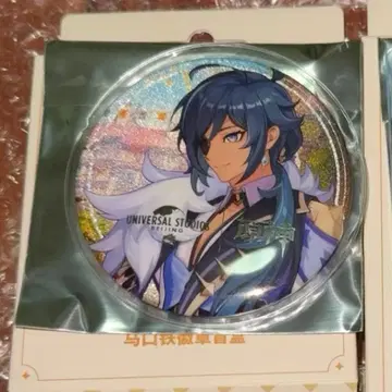 원신 유니버셜 스튜디오 베이징 콜라보 한정판 가이아 캔뱃지