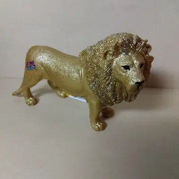중고 Schleich 슐라이히 85주년 기념 골드 라이온 피규어