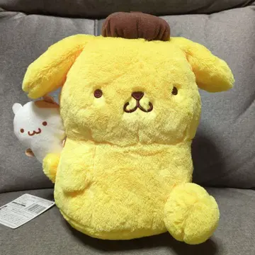 폼폼푸딩 돌아보기 업어주기 페어 봉제 인형 머핀 햄스터