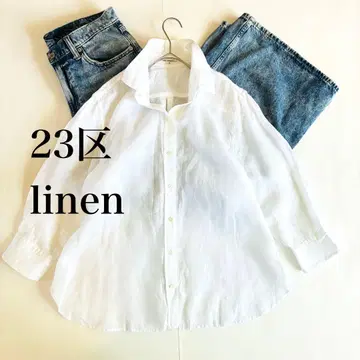 23구 셔츠 린넨 셔츠